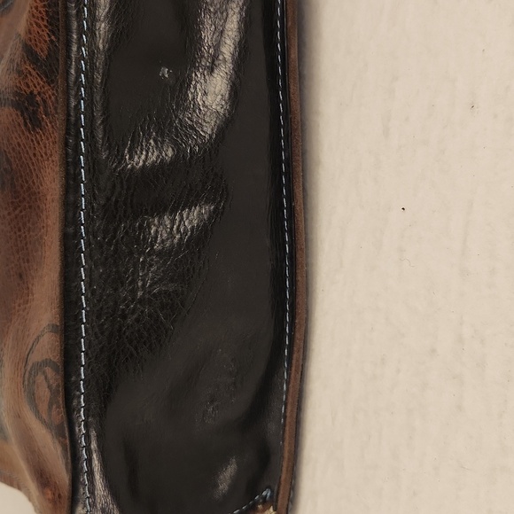 Ransom + Scout Leather Handbag NEWSPAPER - Picture 7 of 10